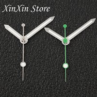 Silver High Quality Diving Hands Watches Pointer NH35 Hands Suitable for NH34 NH35 NH36 NH38 NH70 Movement C3 Green Luminous