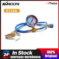 Tuyau de Recharge Indispensable pour Climatisation de Voiture, avec Manomètre, Kit de Mesure, en Cuivre, Accessoires Automobiles, R134A