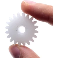 POM Plastics Gear 1.25M 10 11 12 13 14 15 16 17 18 19 20-25 Teeth 4-18mm Flat Gear Wheel Tooth