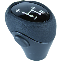 Gear Shift Knob Lever Shifter for Mercedes Benz Smart Fortwo Roadster 450 451 Brabus Fortwo Automatic Auto Parts Pu Leather