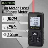 HAUPTSON Laser Rangefinder 70/100M Distance Meter Digital Laser Tape Range Finder Handheld Measuring Tool for Build Construction