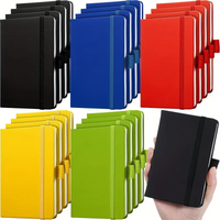 Mini Notebook A6 Red Blue Small Notebooks To Give Away Sketchbook Diary Agenda Notepad Stationery Notepads Good Cheap Writing