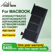 PINZHENG Laptop Battery For Macbook Air 13'' A2337 A1932 A2179 A2681 15'' Pro A2141 A2941 14''A2442 A2779 A2918 A2992 16'' A2485