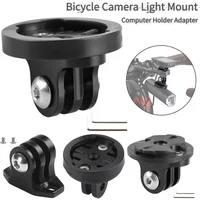 Support d'ordinateur de vélo, 1 pièce, adaptateur de support de phare de caméra de vélo pour Garmin pour Gopro, adaptateur de support, Base de fixation, siège de connexion