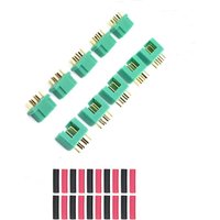 5/10Pairs MPX M6 Multiplex Socket Male Female Bullet Connector Plug for RC Lipo Battery ESC Motors