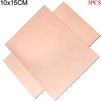 5PCS 10x15CM FR-4 Fiberglass Copper Clad Laminate Board 10*15CM PCB Double-Sided DIY Printed Prototype Circuit Board