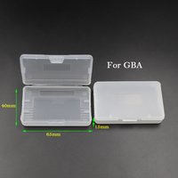 5/10pcs Transparent Game Storage Box Card Collection Protection Anti Dust Cover Cartridge Game Case For Gameboy Advance GBA