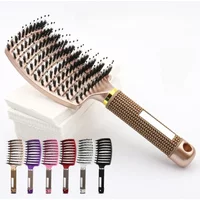 Wet Curly Hair Comb Detangling Hair Brush Women Scalp Massage Comb Bristle Fluffy Salon Hairdressing Combs Barber Styling Tools