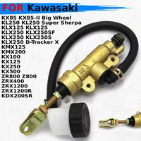 Motorcycle rear brake master cylinder For Kawasaki ZRX1200R ZRX1200 ZRX400 KDX200SR KMX125 KMX200 KX100 KX125 KX250