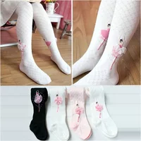 Girls Tights Autumn Kids Cotton Pantyhose Cute Soft Knitted Tights for Baby Girl Infant Toddler Stocking Children Clothing