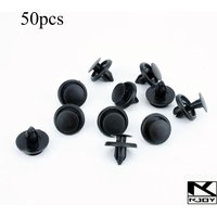 kkjoy 50Pcs Plastic Rivet Fasteners Universal Car Clips used for Toyota
