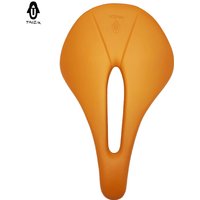 TAOZIK 155mm New Design Orange Yellow TPE Sponge Full Carbon Bicycle Seat Bike Saddle