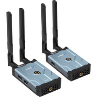 HDMI Wireless Extender 4K/1080P Small Screen (Tablet Laptop Camera) Content To HD Devices Supported with NP-F Series Batteries