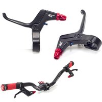 AliExpress NONE 1 Pair Lightweight Brake Lever 2-Finger ALLOY Brake Levers Mountain Bicycle Bike MTB Brake Levers Cycling Parts Bicicleta