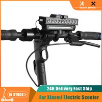 Electric Scooter 9 LED Front Light USB Rechargeable Headlight for Xiaomi Mi3 Mi4 Mi5 5Pro 5Max For Elite With Horn Strong Light