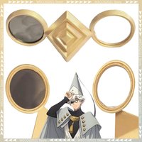 Disguise Anime Atelier of Tongari Boushi Qifrey Eye Glasses Cosplay Decor Ornament Costume Accessories Halloween Role Play Prop