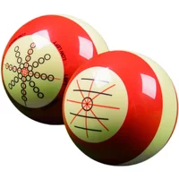 1pc Standard Billiard Ball 57.2MM Blue 6 Dot - Spot Pool Practice Training Cue Ball 6 Oz - 2 1/4" Indoor Entertainment Equipment