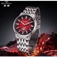 Seagull Watch 39.5mm Men's Watch 5Bar Waterproof Automatic Mechanical Watch Luminous Watch for Man 6180 Relogio Masculino