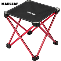 MAPLEAF Portable Folding Stool Camping Outdoor Hiking Ultralight Foot Stool Picnic Fishing Seat Tools Travel Foldable chair