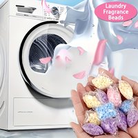 10/30Pcs Laundry Fragrance Beads, Long Lasting Fresh Scent, Portable Travel Scent Booster Beads for Clothing (Random Color)