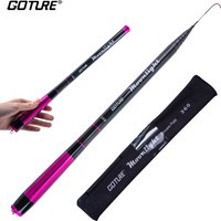 Goture Stream Fishing pole 1/9 Power Lightweight short section Freshwater Telescopic Fishing Rod 1.8M 2.1M 2.4M 2.7M 3.0M 3.6M