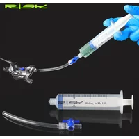 RISK Mountain Bike Disc Brake Oil Bleed Tool MTB Bicycle Hydraulic Oil Injection Syringe Replacement Tool for SHIMANO Brake