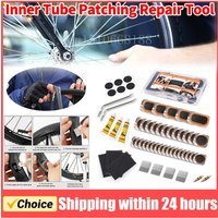 AliExpress Bicycle Flat Tire Repair Kit Portable Tyre Repair Rubber Patch Glue Set Quick Dry MTB Road Bike Inner Tube Puncture Patch Tools