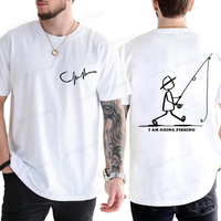 Mens Going Fishing Graphic T-Shirt Funny Men Casual Fisherman Fishing Tshirt T Shirt Loose Cretive Printed Short Sleeve Tees