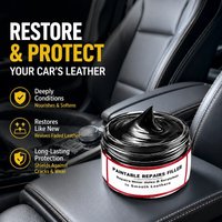 Car Interior Renovation Paste Seat Nourishing Oil Leather Moisturizing Balm Maintenance Wax Auto Surface Conditioning Restorer