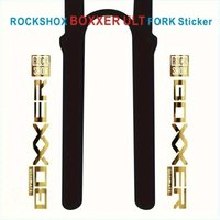 AliExpress NONE 2PCS Rock Shox Boxxer Ultimate Style Bike Suspension Stickers (Black White Logo) Compatible Replacement Decals for Bicycle Fork