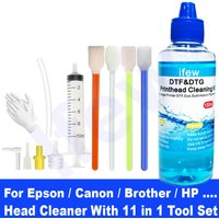100ML Inkjet Printer Head Cleaning Kit Compatible With Epson Hp Brother Canon Nozzle & Printhead Cleaner For Printers Head Clean