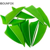 100Pcs Arrows Vanes Feather 2 Inch Turkey Feather Fletching for DIY Archery Arrows Right Wing -Shield Cut