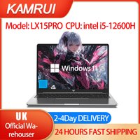 KAMRUI Gaming Laptop with Intel Core i5 12600H Processor 16GB RAM 512GB SSD WiFi 6 15.6 IPS Display Windows 11 Laptop Computers