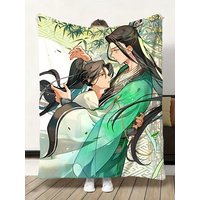 Throw High-Density Short Plush Blanket For Sofa Nap Air-Conditioned Room Soft Skin-Friendly The Scum Villains Self-Saving System
