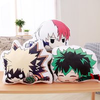 Anime My Hero Academia Merchandise Izuku Midoriya Katsuki Bakugo Anime Character Pillow - Birthday Gift