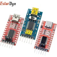 Estardyn FT232RL USB to TTL Serial Adapter 3.3V/5V Selectable Logic with TX/RX LEDs for MCU Programming