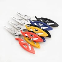 Stainless Steel Fishing Pliers, Multifunctional Hook Remover Scissors, Portable Saltwater Freshwater Fishing Tackle 2026 NEW