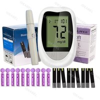 Blood Glucose Meter Glucometer Kit Diabetes Test 50/100pcs Strips With Lancets Medical Blood Sugar Mg/mmol freestyle libre