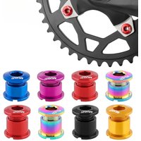 5PCS Bicycle Chainring Bolts Set Double Single Speed MTB Road Bike Crank Screws 6.5mm 8.5mm Lightweight