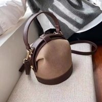 1 Pcs Shoulder Bucket Bag Korean Edition Simple Crossbody Bag Versatile Crossbody Bag Fashion Handbag Spring Summer New Fashion