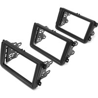 2 Din Car Radio Fascia Fascias Panel Frame CD DVD Dash Audio Interior for Volkswagen VW Touran Caddy SEAT Skoda Fabia Octavia