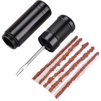 1Set Tire Plug Kit Portable Rubber Repair Strip for repairing mountain bikes and Motorcycles Emergency tire repair Easy to Use