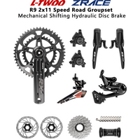 AliExpress LTWOO R9 2x11s Hydraulic Disc + ZRACE Crank Cassette SUMC & DYC Chain, 22speed Road Groupset, for Road Bike / R7020 R8020