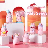 Hot Sale Rabbit Blind Box Liuliu Rabbit Daily Series Ornament Toy Gift Anime Rabbit Action Figure Handmade Blind Bag Girls Gift