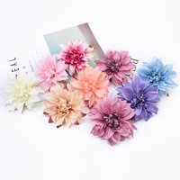 10/20Pcs Silk Artificial Flower Gerbera Decora Wreath Home Room Accessory Wedding Bridal Clearance Diy Gift Candy Box Accessory