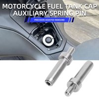 2Pcs Stainless Steel Fuel Tank Cap Auxiliary Spring Pin For Honda PCX 125 150 160 ADV 150 Motorcycle One-Click Rebound Ejector