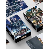 30PCS NEW Anime Attack on Titan Lomo Card Photocard Photo Cards for Fans Collection Postcards Children's Toys Gift