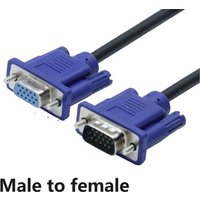 HD 15 Pin VGA Extension Cable VGA Male to female Computer Monitor Cable Video HDTV VGA computer tv display signal short cable