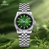 ADDIESDIVE 2025 New Quartz Watches for Men Sapphire Stainless Steel 100M Waterproof Simple Dial VH31 Man Wristwatch AD2073 Dress