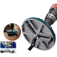 Adjustable Multifunctional Universal Hole Opener Woodworking Hole Saw 45mm-130mm High Speed Steel Blade Durable Sharp Cutting Ed